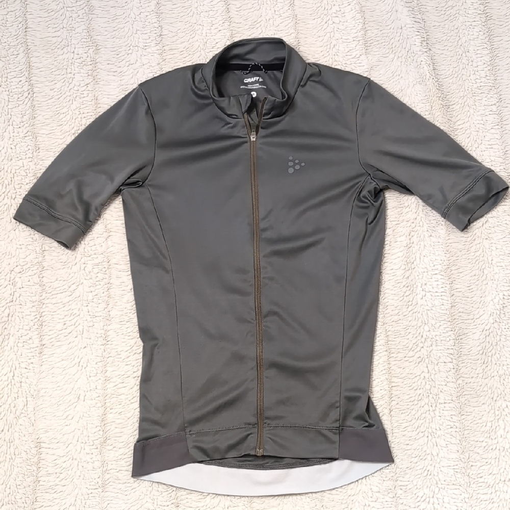Craft Gray Cycling Jersey Men's S